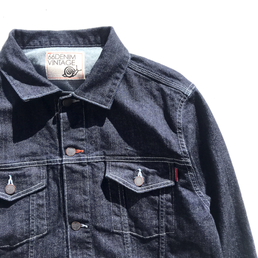 66 Denim Vintage ロクロク 66 Stretch Jacket ストレッチジャケット C Indigo 送料無料