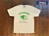 【PHERROW'S/フェローズ】20S-PT2　S.WHITE　Tシャツ　ネコポスOK