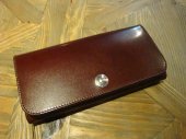 【FUNNY】TRIFOLD WALLET CORDOVAN  / BROWN　《送料無料》