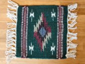 【El Paso Saddleblanket】手織りウール チマヨスタイル マット　3　《ネコポスOK》