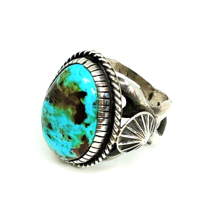 FUNNY Hemerson Brown TURQUOISE RING 23 Feel   176898532 