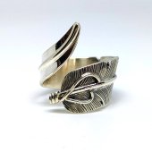FUNNY  John Nelson /FEATHER WRAP RING 18̵