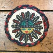 El Paso SaddleblanketBraided Jute Coasters/եԥͥݥOK