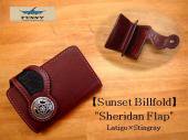 【FUNNY】サンセット”Sheridan Flap"　RED×スティングレイ　《送料無料》<img class='new_mark_img2' src='https://img.shop-pro.jp/img/new/icons50.gif' style='border:none;display:inline;margin:0px;padding:0px;width:auto;' />