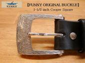 【FUNNY】Buckle　1-1/2 inch Cooper Square　 ファニー　バックル　ネコポスOK