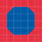 MOOTO テコンドー用八角形コート用三角マット（8枚セット、三角マット16枚）