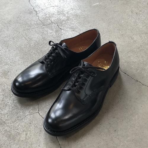 SANDERS（サンダース）プレーントゥ(OfficerShoes)/1384-BLACK- float ...