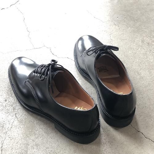 SANDERS（サンダース）プレーントゥ(OfficerShoes)/1384-BLACK- float ...