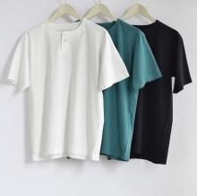 Henley neck T-Shirt JM5713