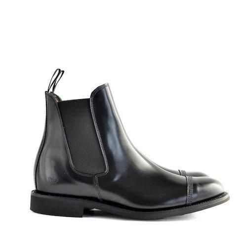 Military Cap Toe Chelsea Boot 1140B (BLACK)- float GALLERY STORE