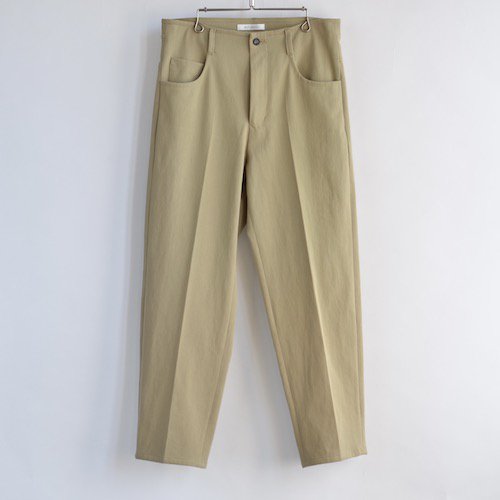 tilt the authentics (チルト ザ オーセンティクス)Strong Twist 5 Pocket Pants  PT03-Beige-floatGALLERY