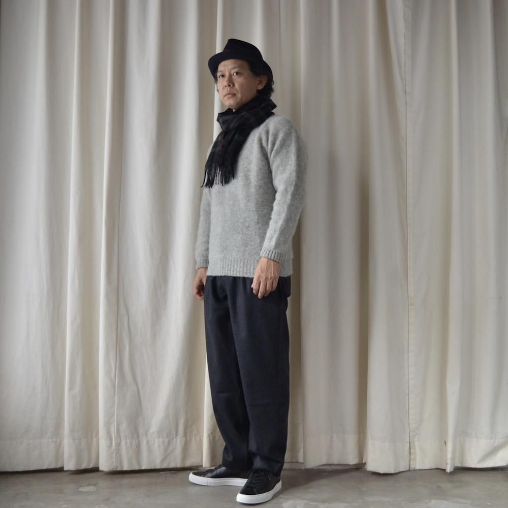 Shetland Woollen Co (シェットランド ウーレン) シャギードッグクルー