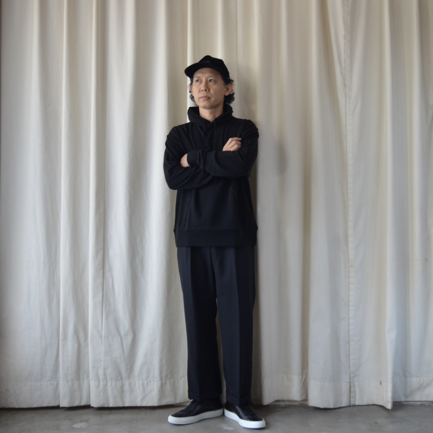 tilt the authentics (チルト ザ オーセンティクス) In Tuck Semi Wide Slacks TS-02  -floatGALLERY