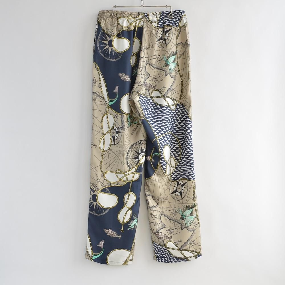 BANANATIME（バナナタイム）EASY PANT(UNISEX) HAWAIITIME NAVY - float GALLERY STORE