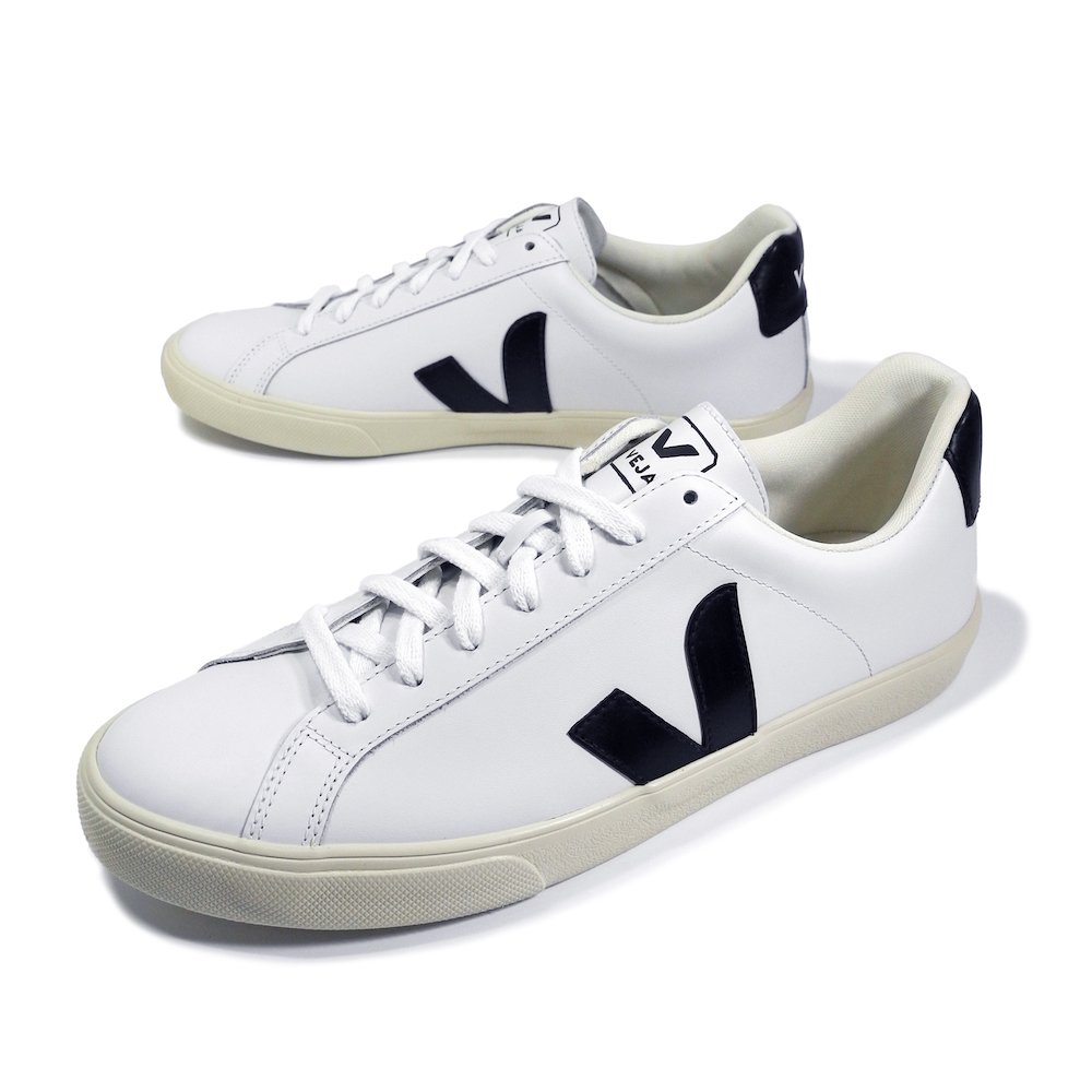 VEJA（ヴェジャ） ESPLAR LOW LOGO EXTRA WHITE BLACK - float GALLERY