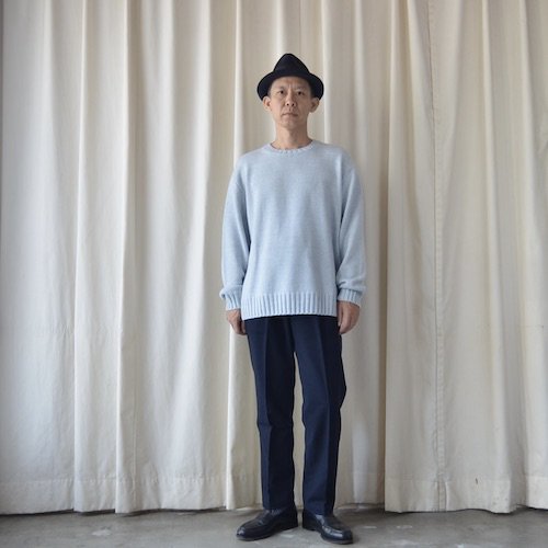 tilt the authentics (チルト ザ オーセンティクス) CWSW Soft Brashed Shark Slacks PT-01B  -floatGALLERY