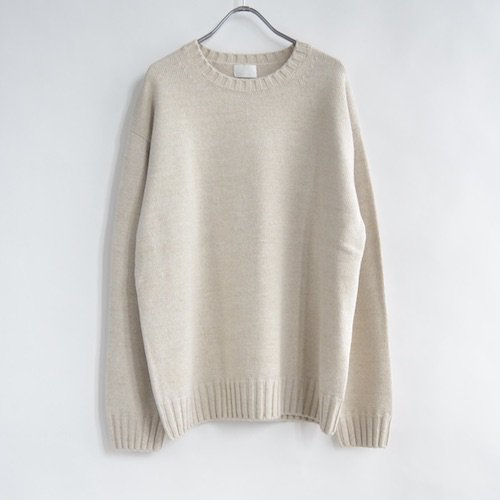 Soliloquy（ソリロ）Cotton Lambwool Cashmere Sweater 1-0200121 ...