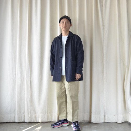 tilt the authentics（チルト ザ オーセンティクス）SCY Back Brashed Denim Coverall CA-01B-  float GALLERY STORE