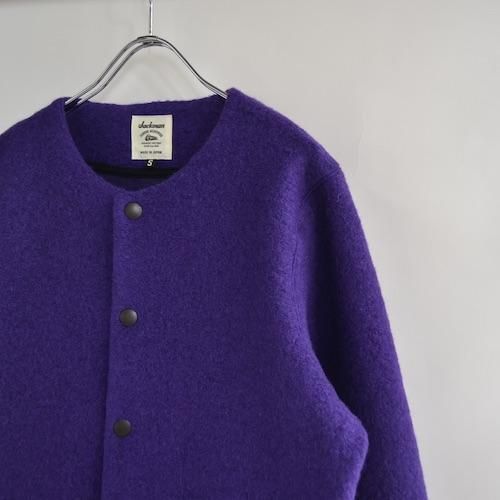 Jackman(ジャックマン）Wool Collarless Jacket JM8278ー 通販