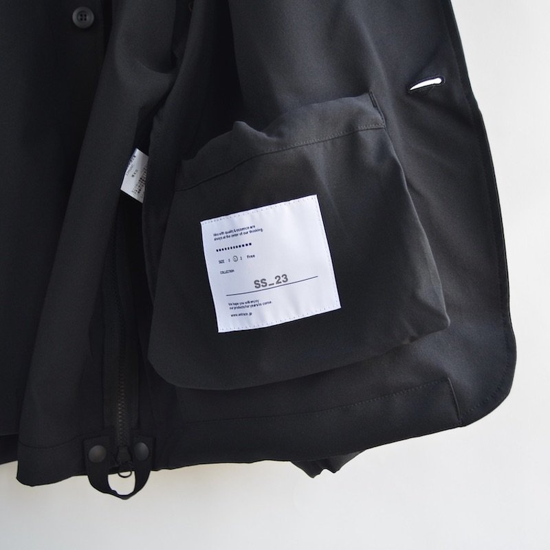 UNTRACE（アントレース） STRETCH JACKET (REFLAX) UN-010_SS23 - float GALLERY STORE