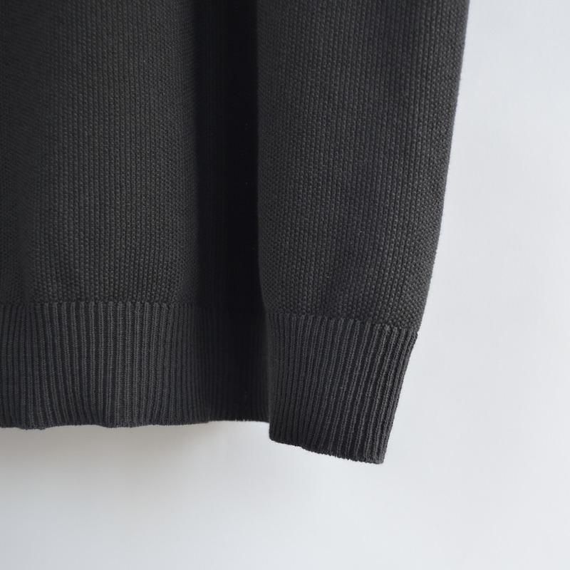 【未使用】Still by hand コットンシルクラグランポロ KN01231 STILL BY HAND（スティル バイ ハンド） / コットンシルク