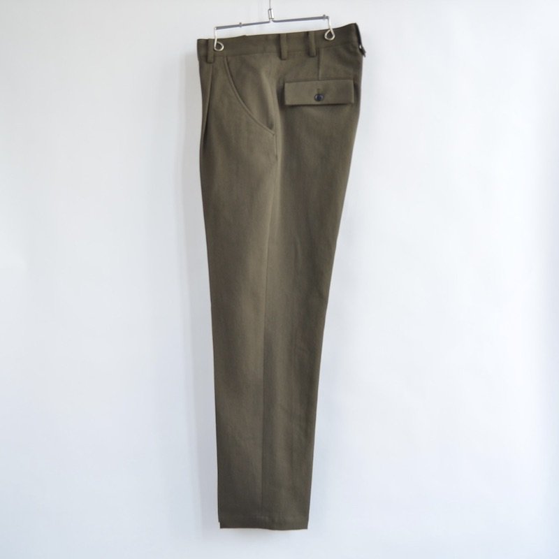 tilt the authentics (チルト ザ オーセンティクス)1 Pleats Hard Twist Chino Trousers  PT-01A -floatGALLERY