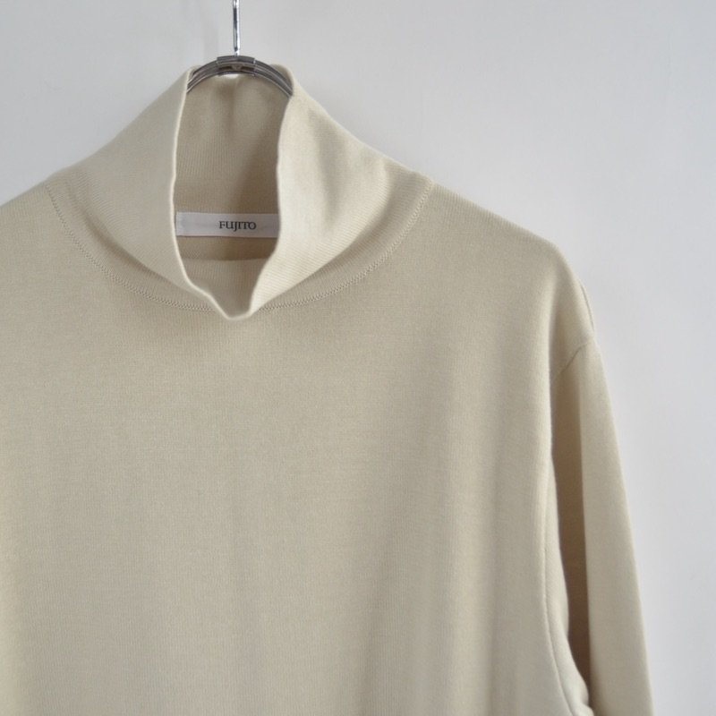 FUJITO（フジト）Turtle Neck Knit　WF1-K31-23AW- float GALLERY STORE