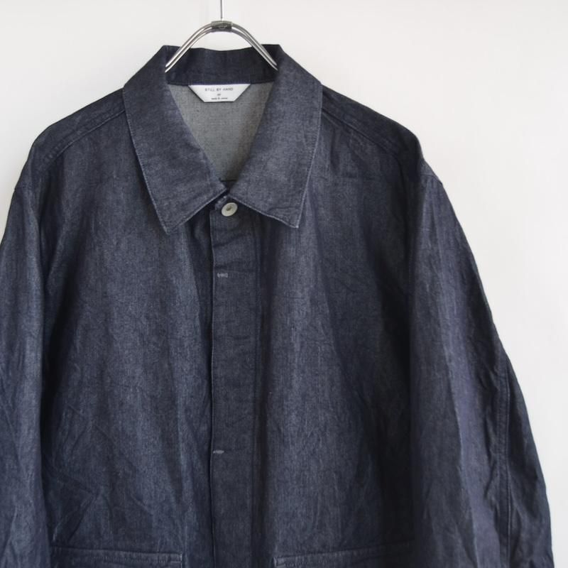 STILL BY HAND DN01241 10OZ DENIM JACKET – hideandseekStore