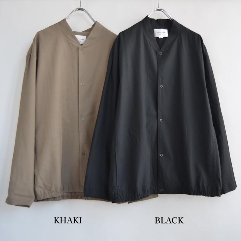 STILL BY HAND スティルバイハンド リブブルゾン 46 S STILL BY HAND（スティル・バイ・ハンド) Cupro mixed blouson