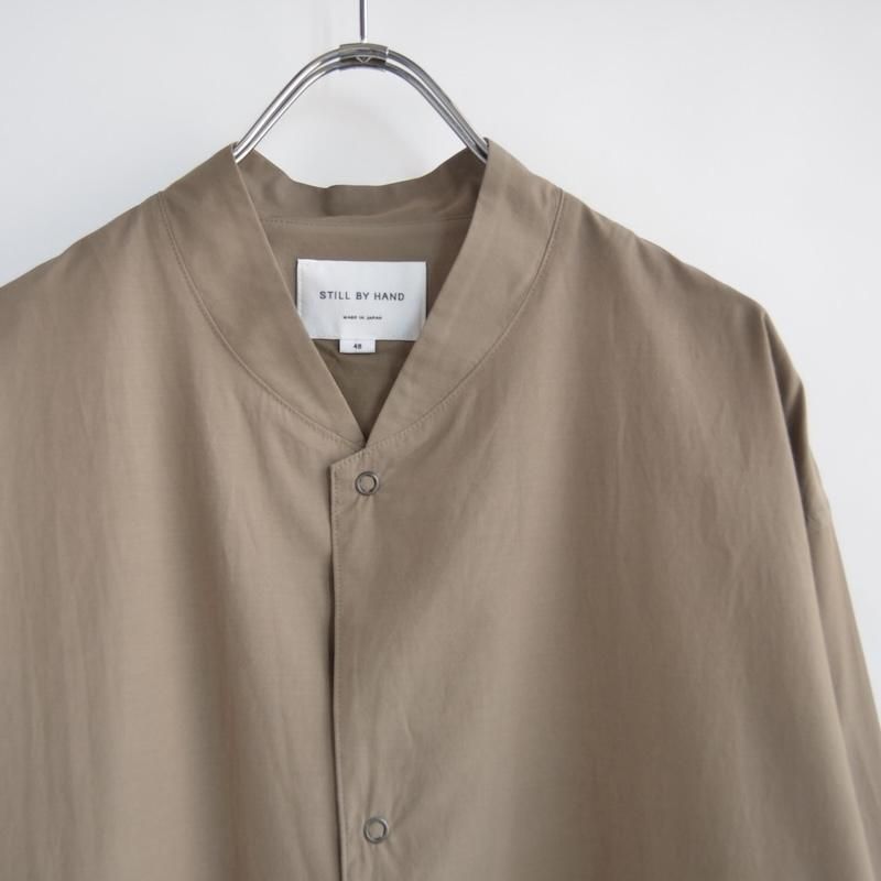 〈STILL BY HAND〉シャツブルゾン BL03241 スティルバイハンド STILL BY HAND〉シャツブルゾン BL03241 スティルバイハンド