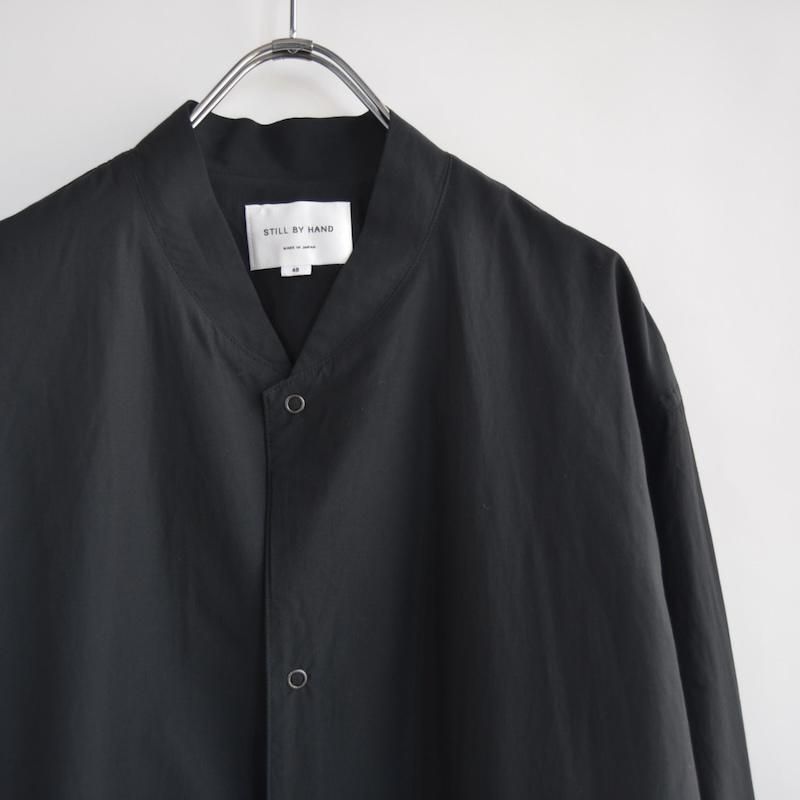 STILL BY HAND スティルバイハンド リブブルゾン 46 S STILL BY HAND - 【24AW】5Gニットブルゾン(BLACK) | Salty