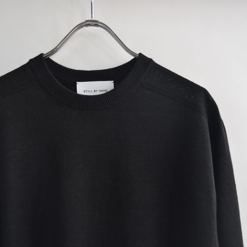 STILL BY HAND（スティル・バイ・ハンド)Knit T-shirt KN02242