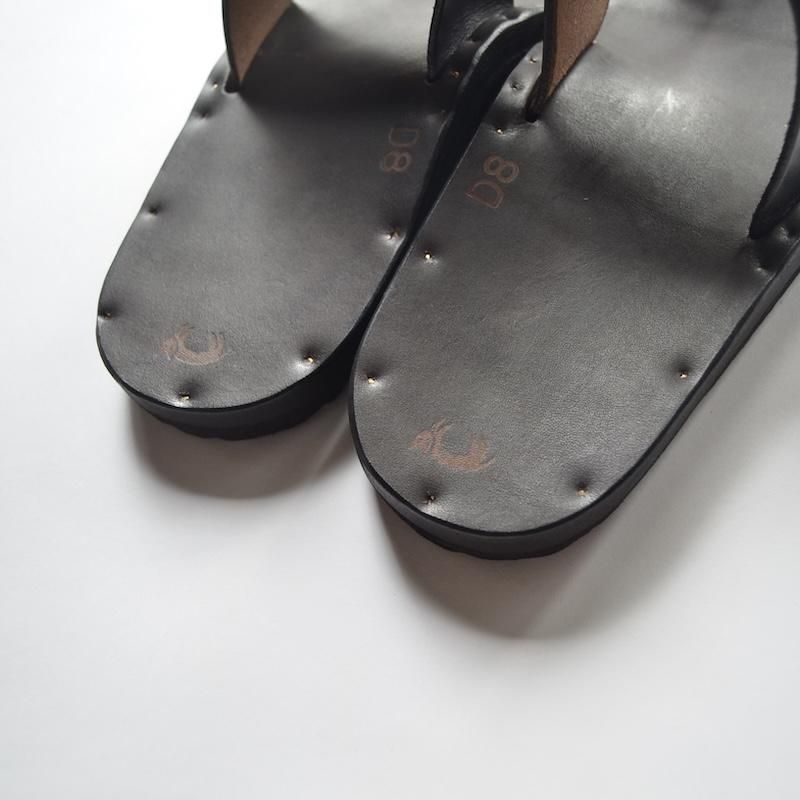 Jutta Neumann (ユッタニューマン) Hermes-Birken Sole Black