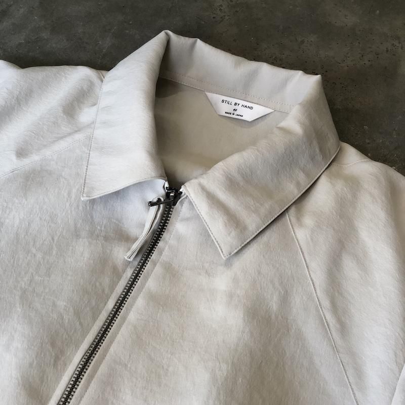STILL BY HAND ジップアップブルゾン　BL02251 STILL BY HAND スティルバイハンド ジップアップ ブルゾン Zip up