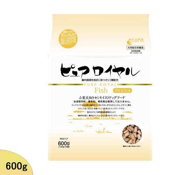 ビュアロイヤル(フィッシュ) 600g(100g×6袋入) - ドッグフードと