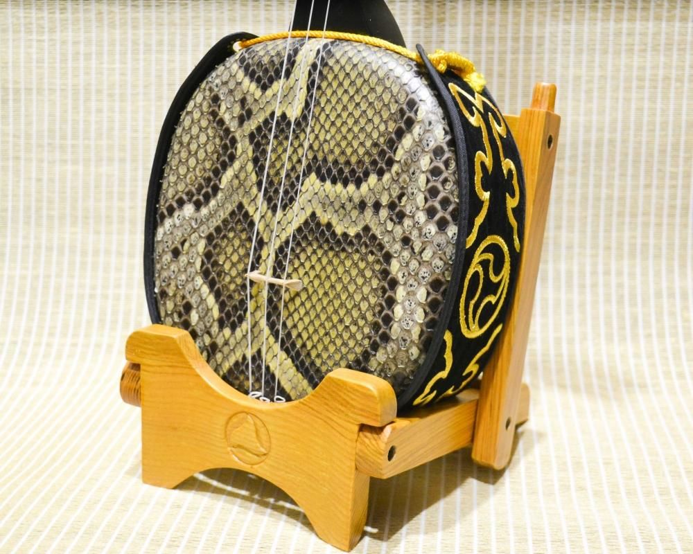 黒チュン 二重張三線 8点セット (セミハードケース)