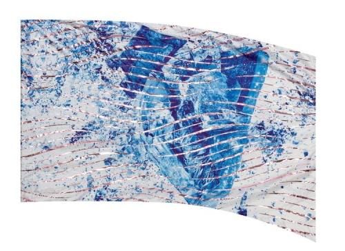 デジタルプリントフラッグ GENESIS3010 オサムバトン＆バンド