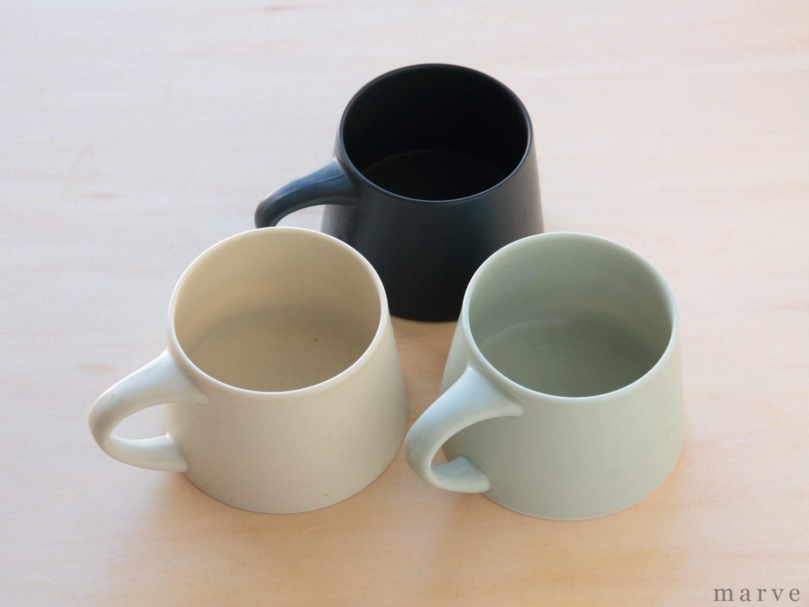 KANEAKI SAKAI POTTERY flat Smug（Sマグ） ペールブルー