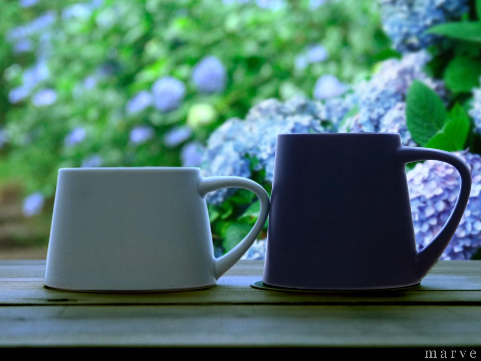 KANEAKI SAKAI POTTERY flat Smug(Sマグ) ペールブルー KANEAKI SAKAI POTTERY flat Smug(Sマグ) ペールブルー