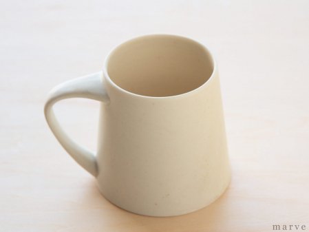 KANEAKI SAKAI POTTERY flat L mug（Ｌマグ）　アイボリーの商品写真