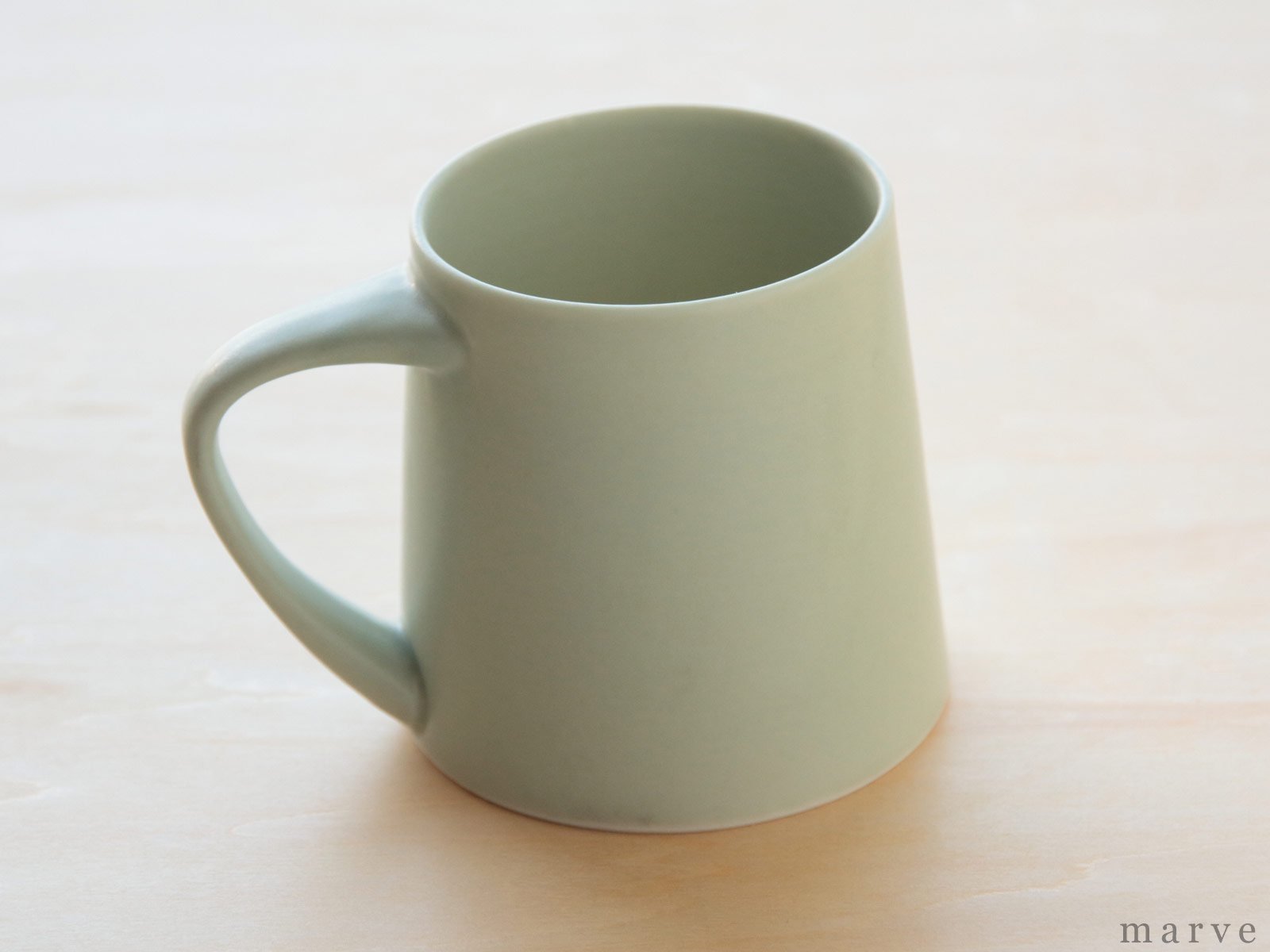 KANEAKI SAKAI POTTERY flat L mug（Ｌマグ） ペールブルー - marve