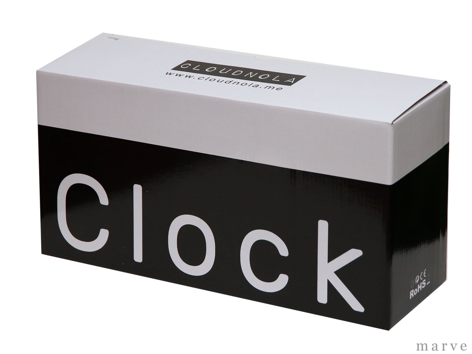 CLOUDNOLA Flipping Out Clock クラウドノラ フリッピングアウト時計（掛・置き両用）白/金　