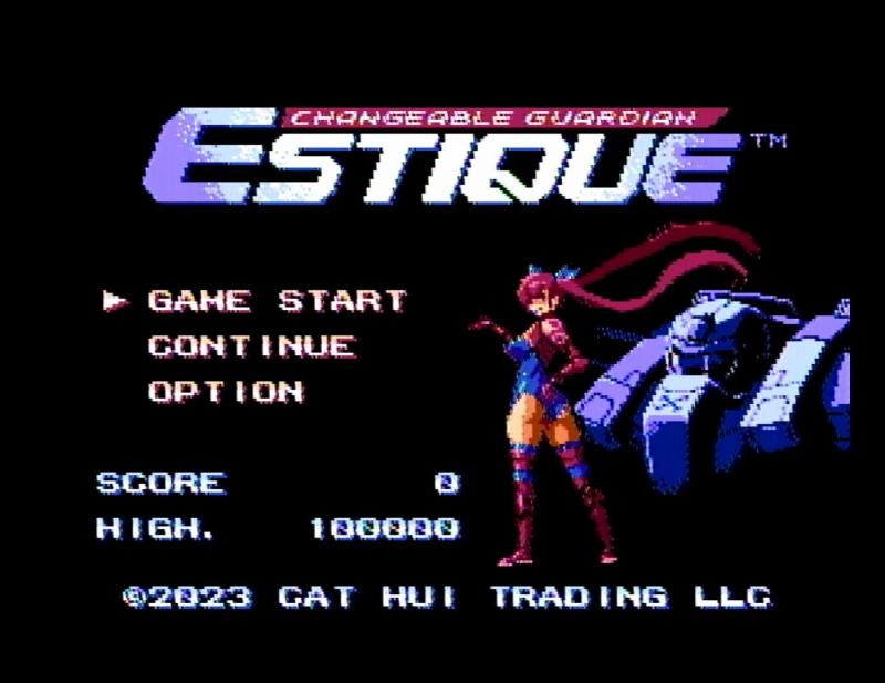 Changeable Guardian ESTIQUE（NES/NES互換機用カセット