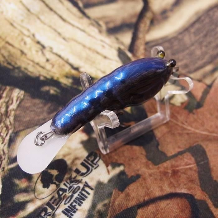 PH Custom Lures Lowen's Cyber Craw # Midnight Mudbug - バスプロ