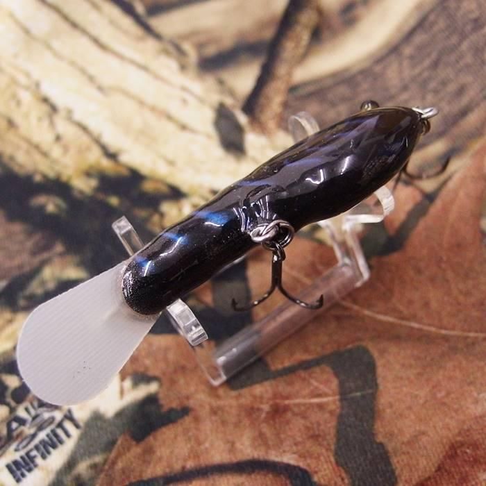 PH Custom Lures Lowen's Cyber Craw # Midnight Mudbug - バスプロ