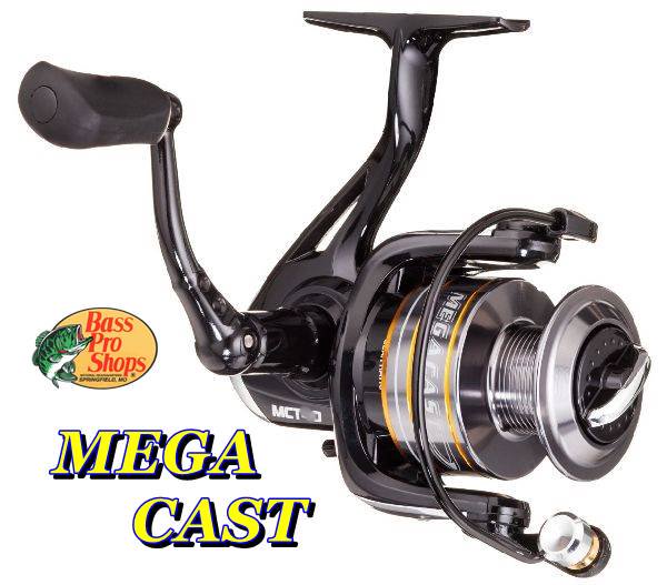 Bass Pro Shops MegaCast Spinning Reel / メガキャスト　スピニングリール