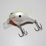 ZBC WEC Ｅ-２ クランクベイト ＃PEARL CHARTREUSE BACK BLUE EYE 