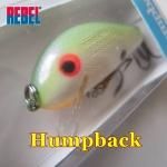 <img class='new_mark_img1' src='https://img.shop-pro.jp/img/new/icons29.gif' style='border:none;display:inline;margin:0px;padding:0px;width:auto;' />REBEL Humpback Crankbait / レーベル ハンプバック クランクベイト