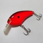 ZBC WEC FLAT WILLIE クランクベイト #RED CRAWDAD