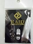 【クリックポスト可】 RAID JAPAN DODGE GENUINE PARTS シルバー(ダッジ専用パーツ)